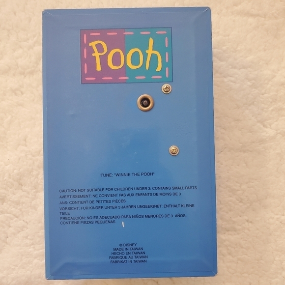 Disney Winnie The Pooh & Piglet Dancing Music Box & Jewelry‎ Box RARE VINTAGE - Picture 7 of 15